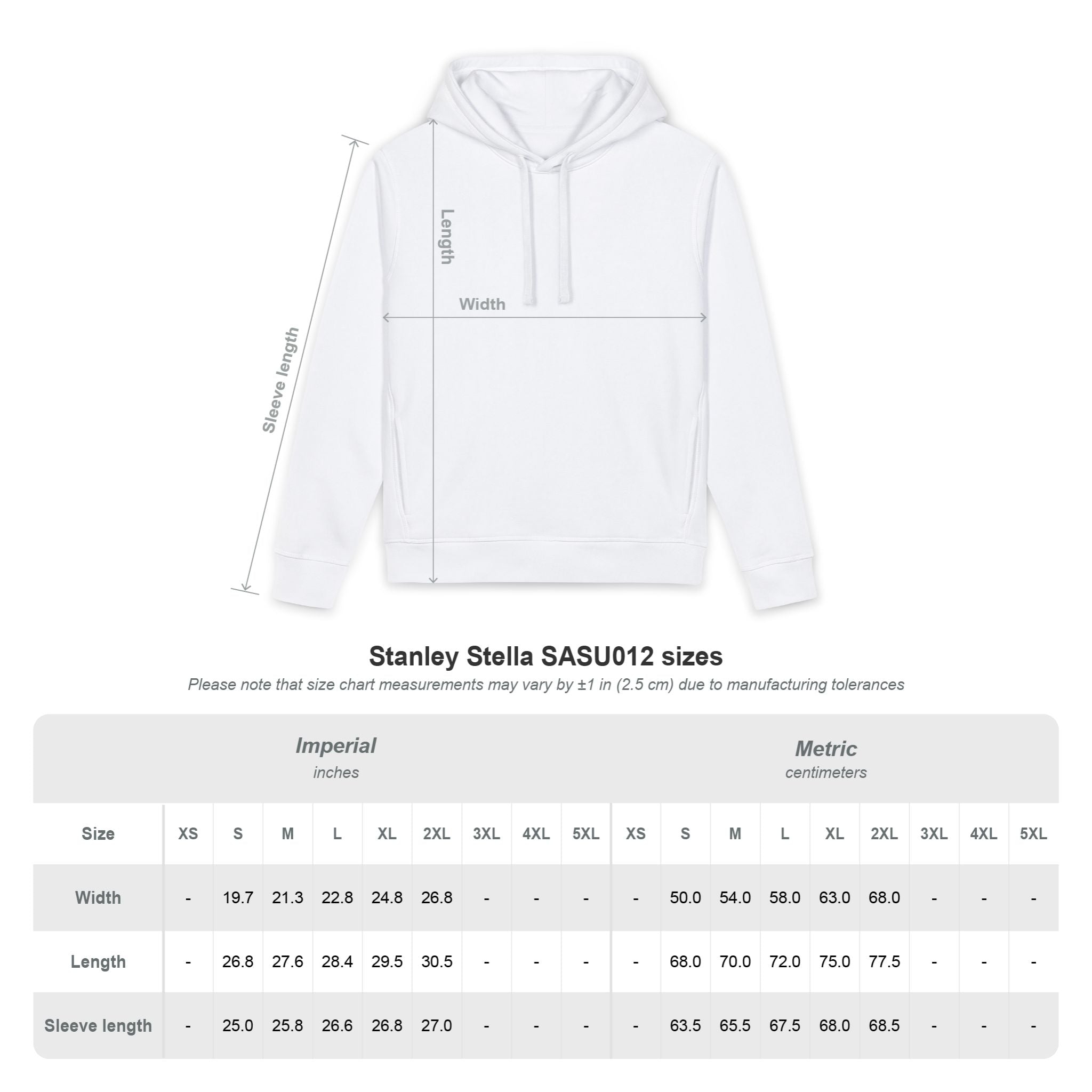 CULUSA Love for Everybody Shirt - size fit reference back