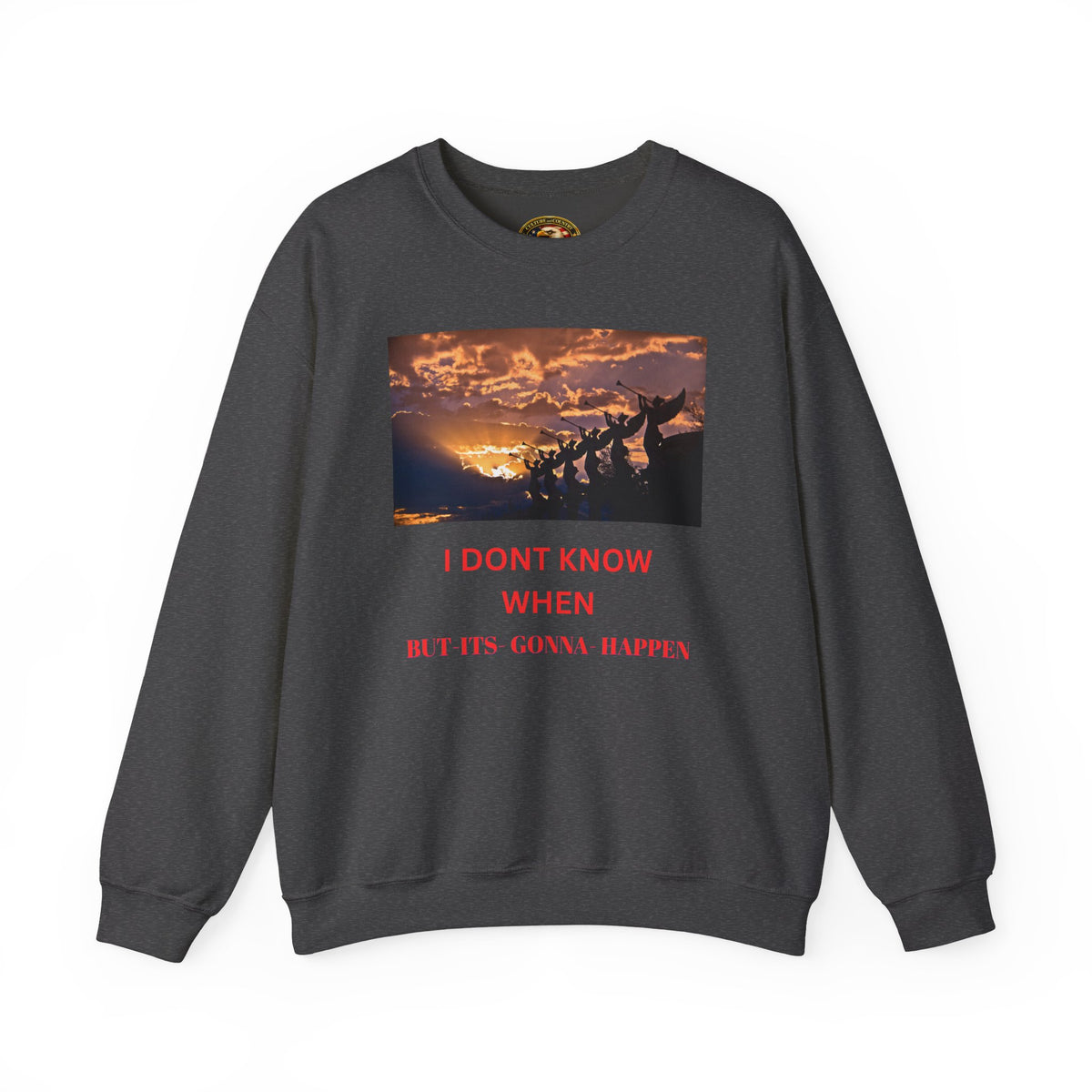 Sound the Trumpets Crewneck | The Coming of the King of Kings