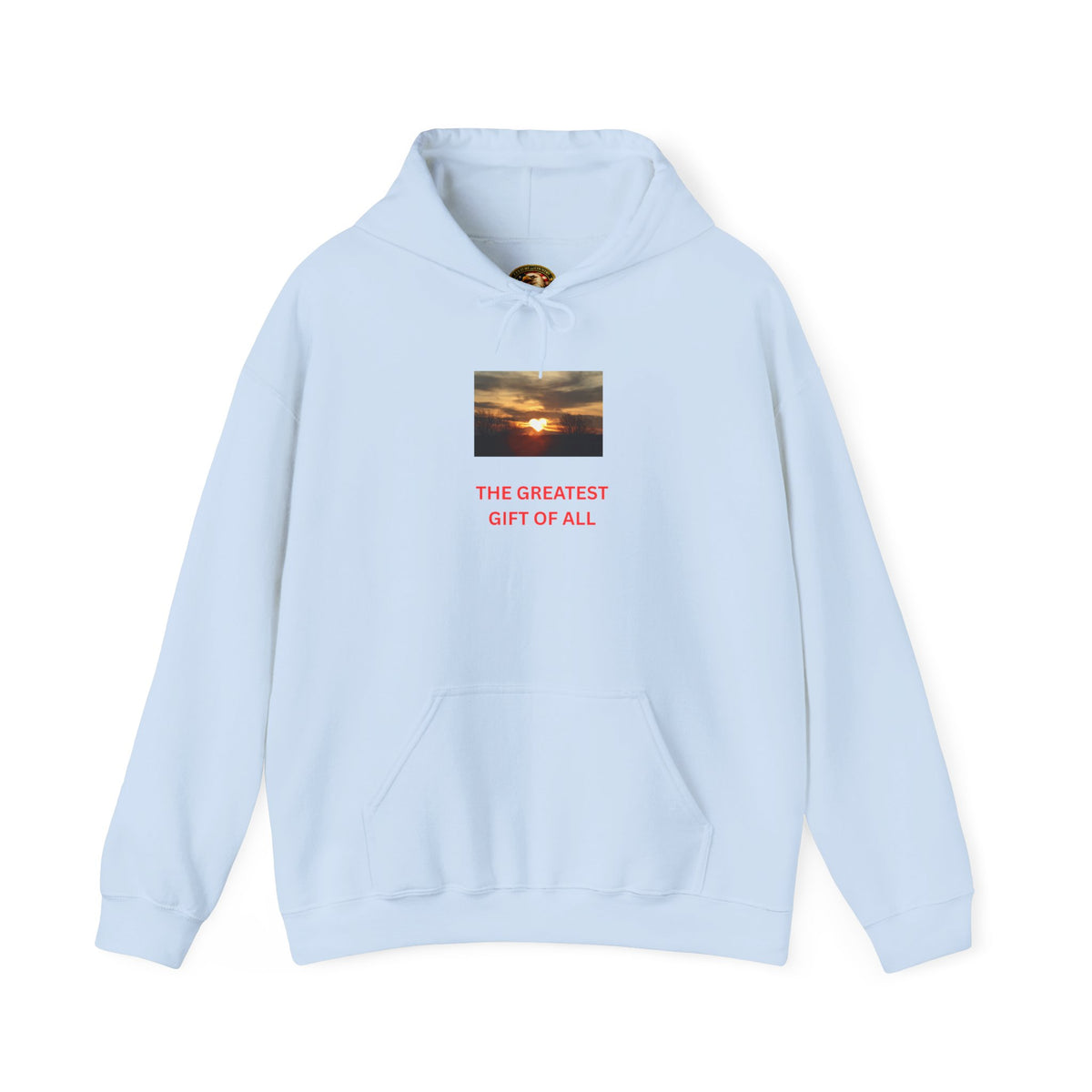 Sunset Heart Hoodie | The Greatest Gift of All