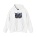 Forever Free Eagle Motorcycle Hoodie | Patriotic Blue Silver Biker 