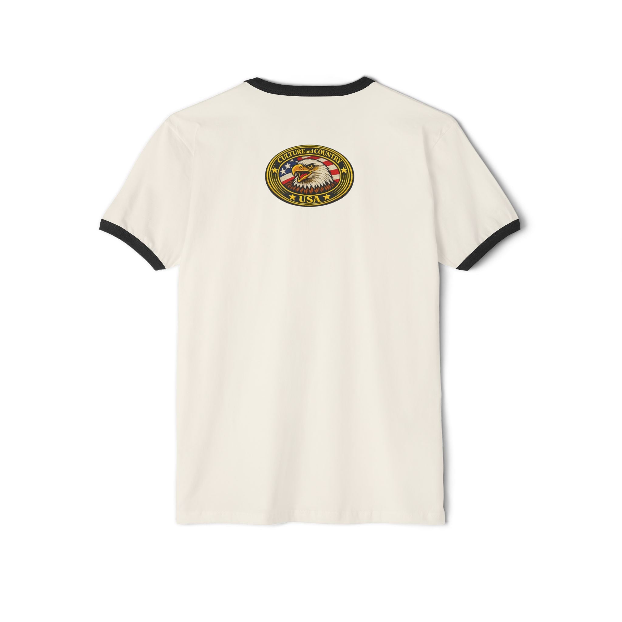 Love America or GTFO Ringer T-Shirt - lifestyle wear patriotic biker style