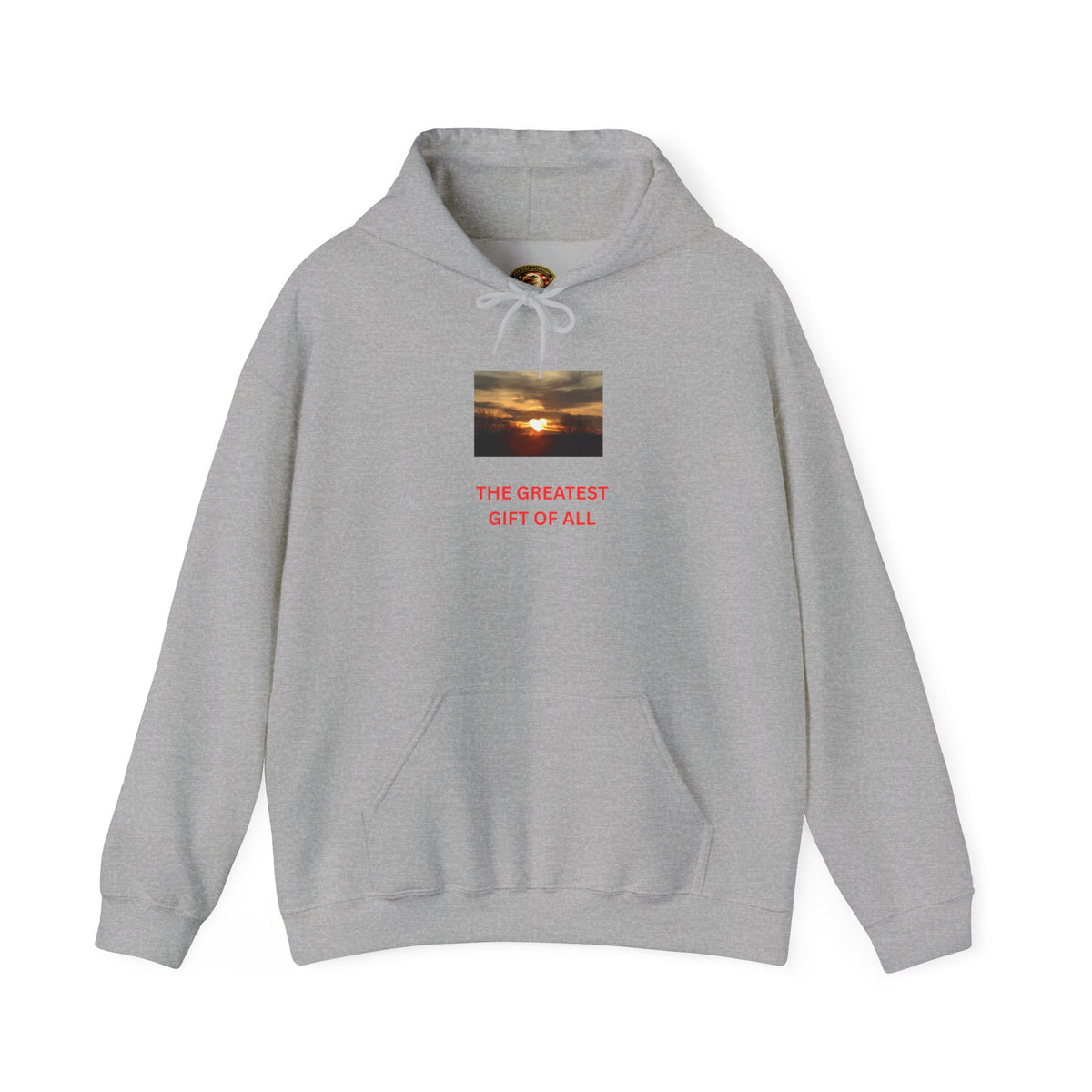 Sunset Heart Hoodie | The Greatest Gift of All