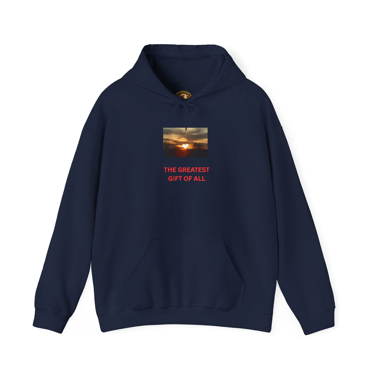 Sunset Heart Hoodie | The Greatest Gift of All