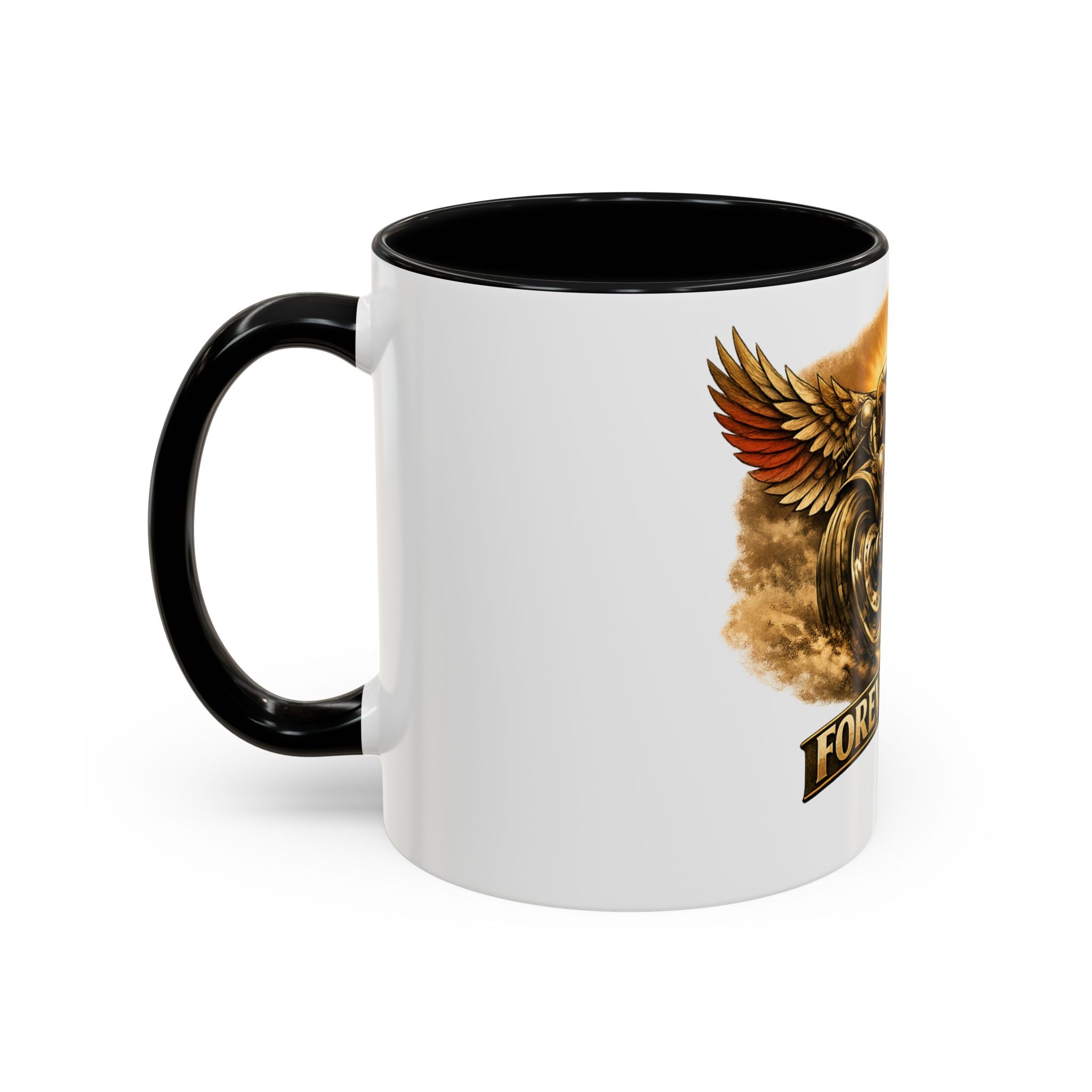 Forever Free Eagle Mug - 11 and 15oz size comparison
