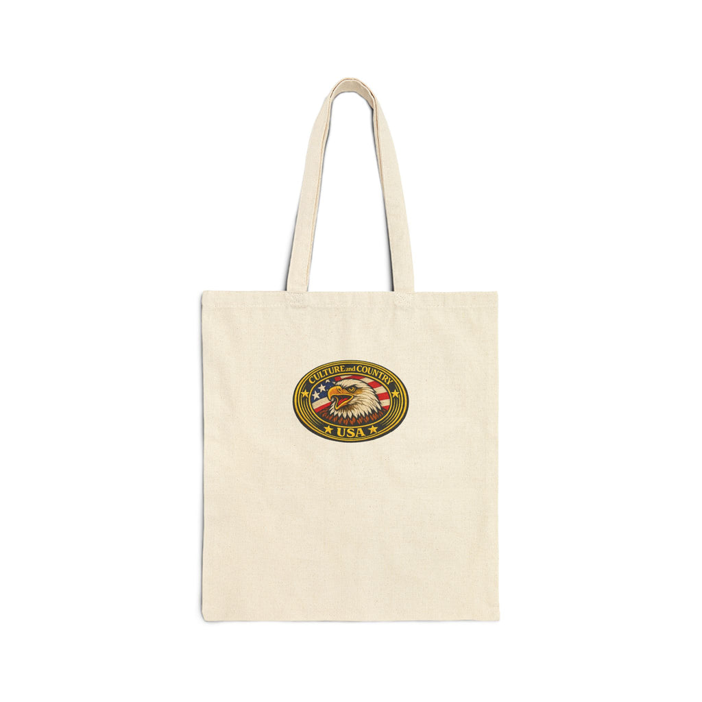 I-DAA-HO Potato Tote Bag - full open canvas view with handles