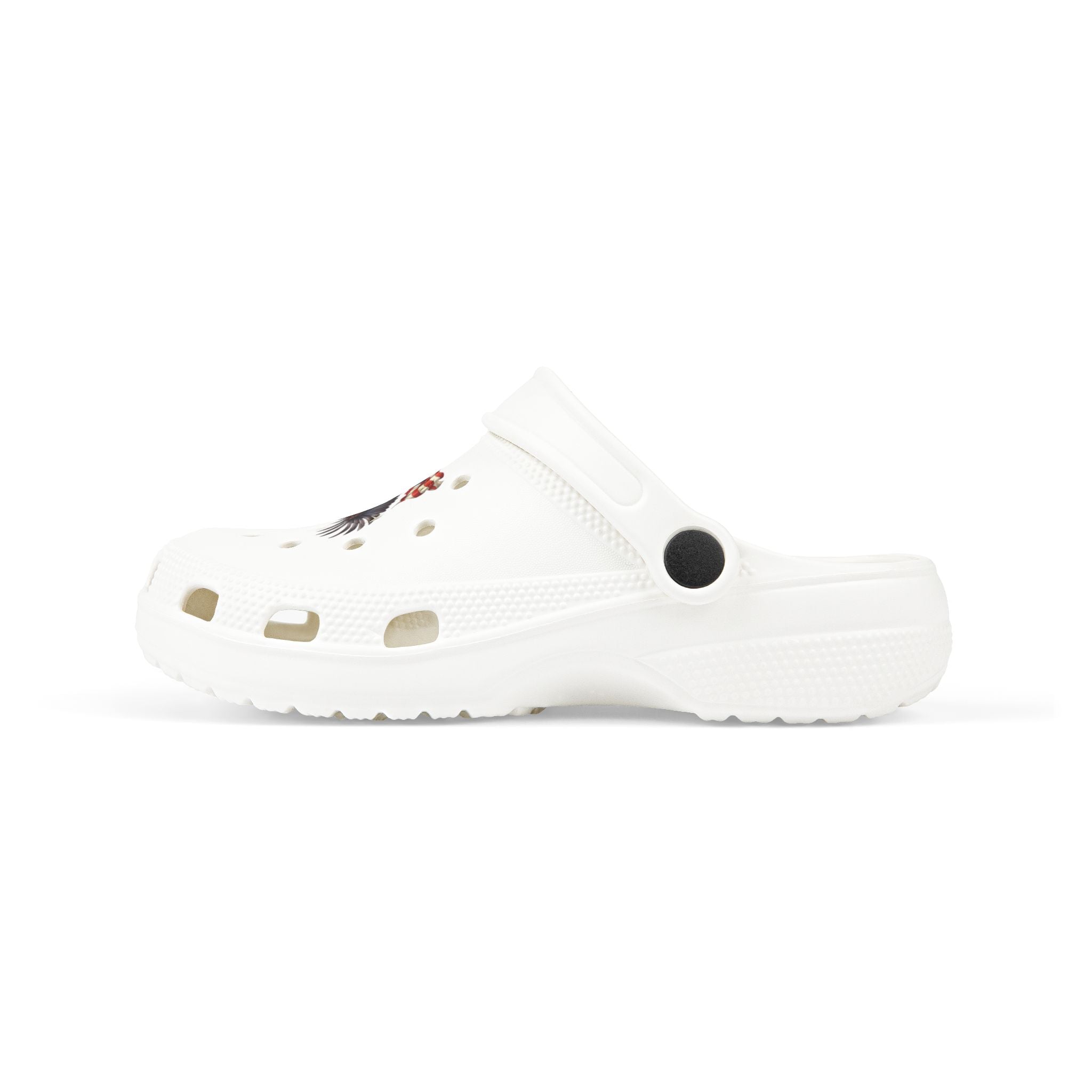 CULUSA Eagle with Flag | Kids Clogs | Patriotic EVA Foam Slip-Ons