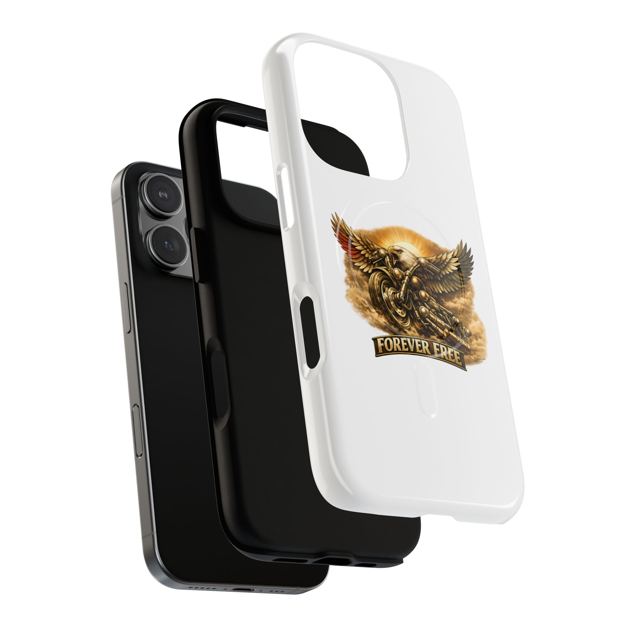 Forever Free Eagle Phone Case - camera cutout precision detail