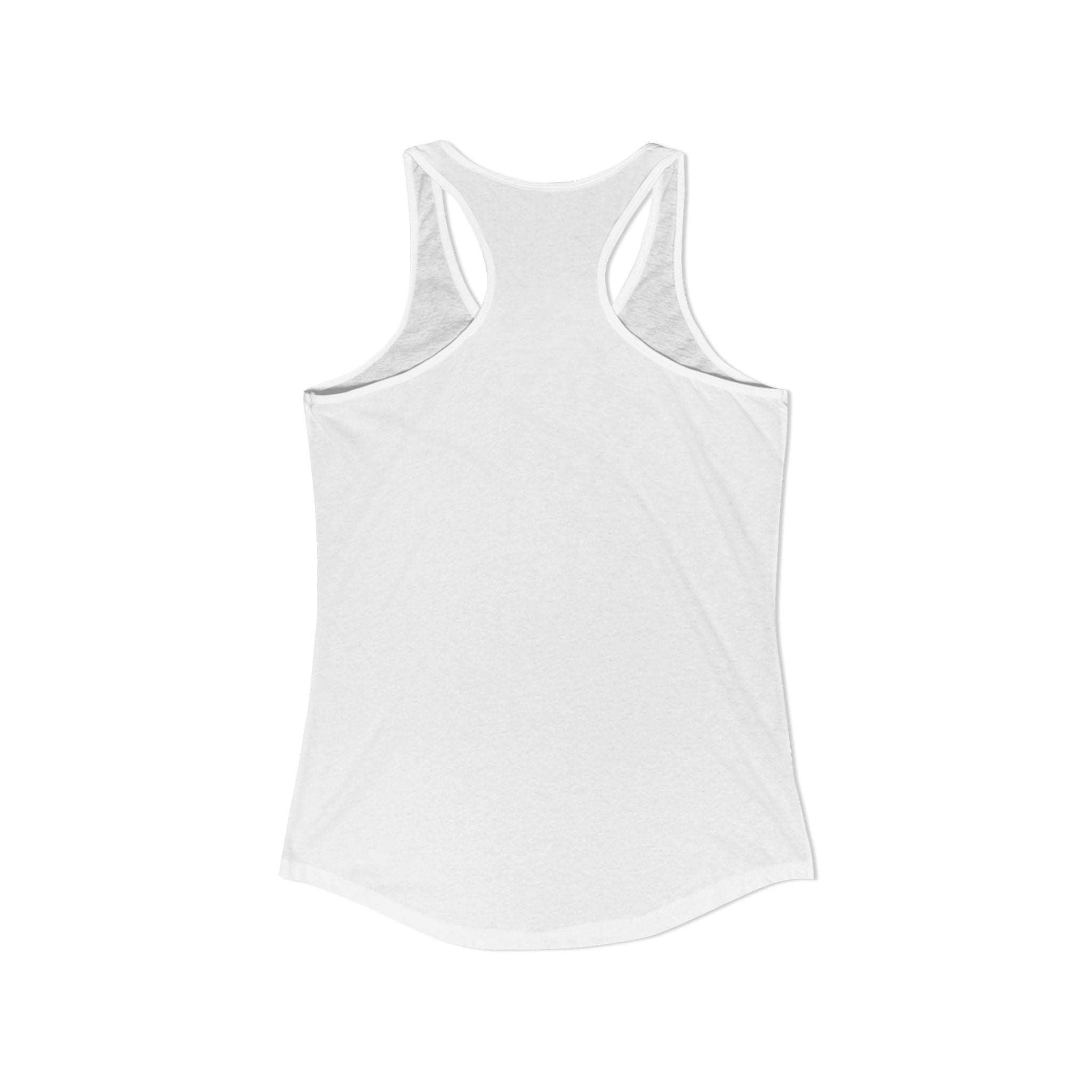 I-DAA-HO Potato Racerback Tank - navy colorway front view