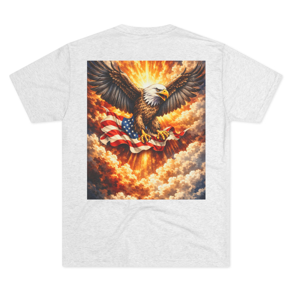 CULUSA Eagle T-Shirt - white colorway front view