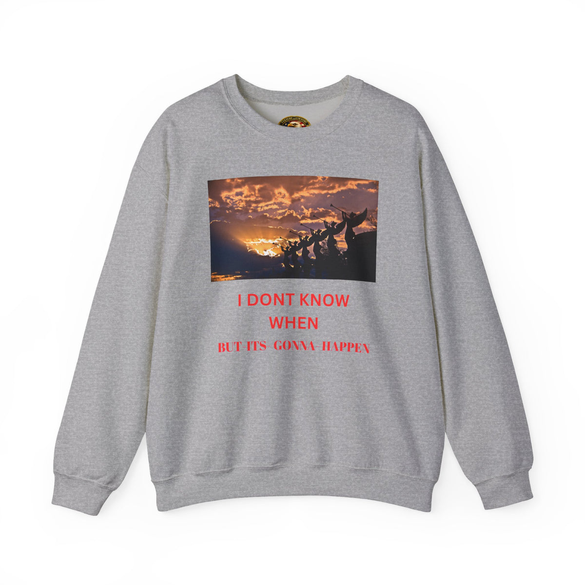 Sound the Trumpets Crewneck | The Coming of the King of Kings