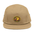 CULUSA 5-Panel Cap - front embroidered eagle and flag view