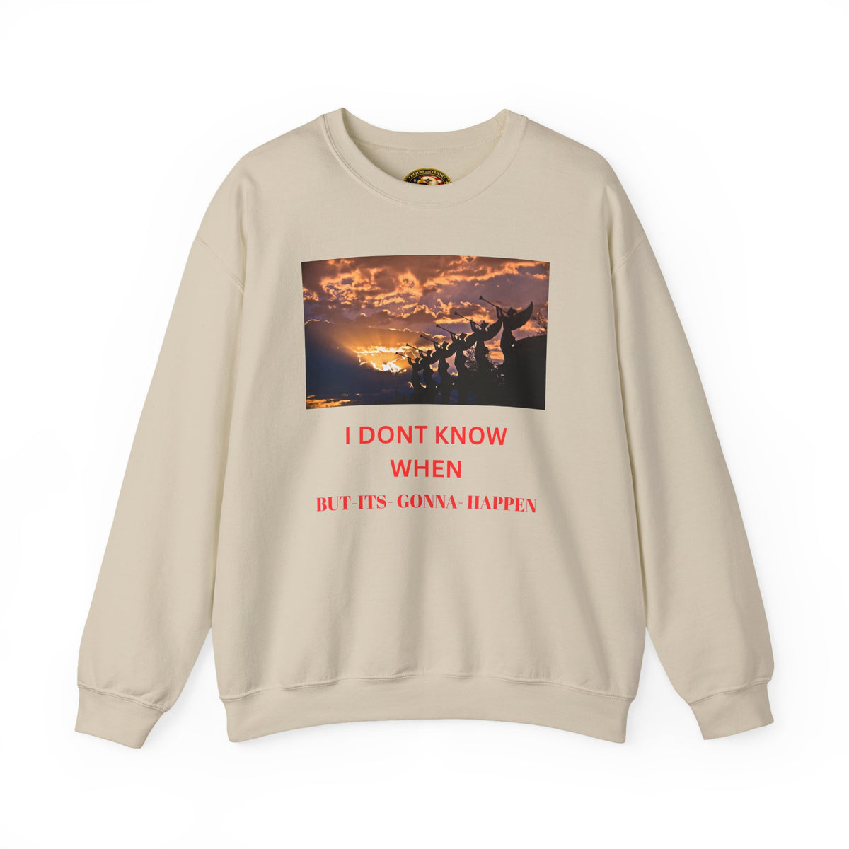 Sound the Trumpets Crewneck | The Coming of the King of Kings