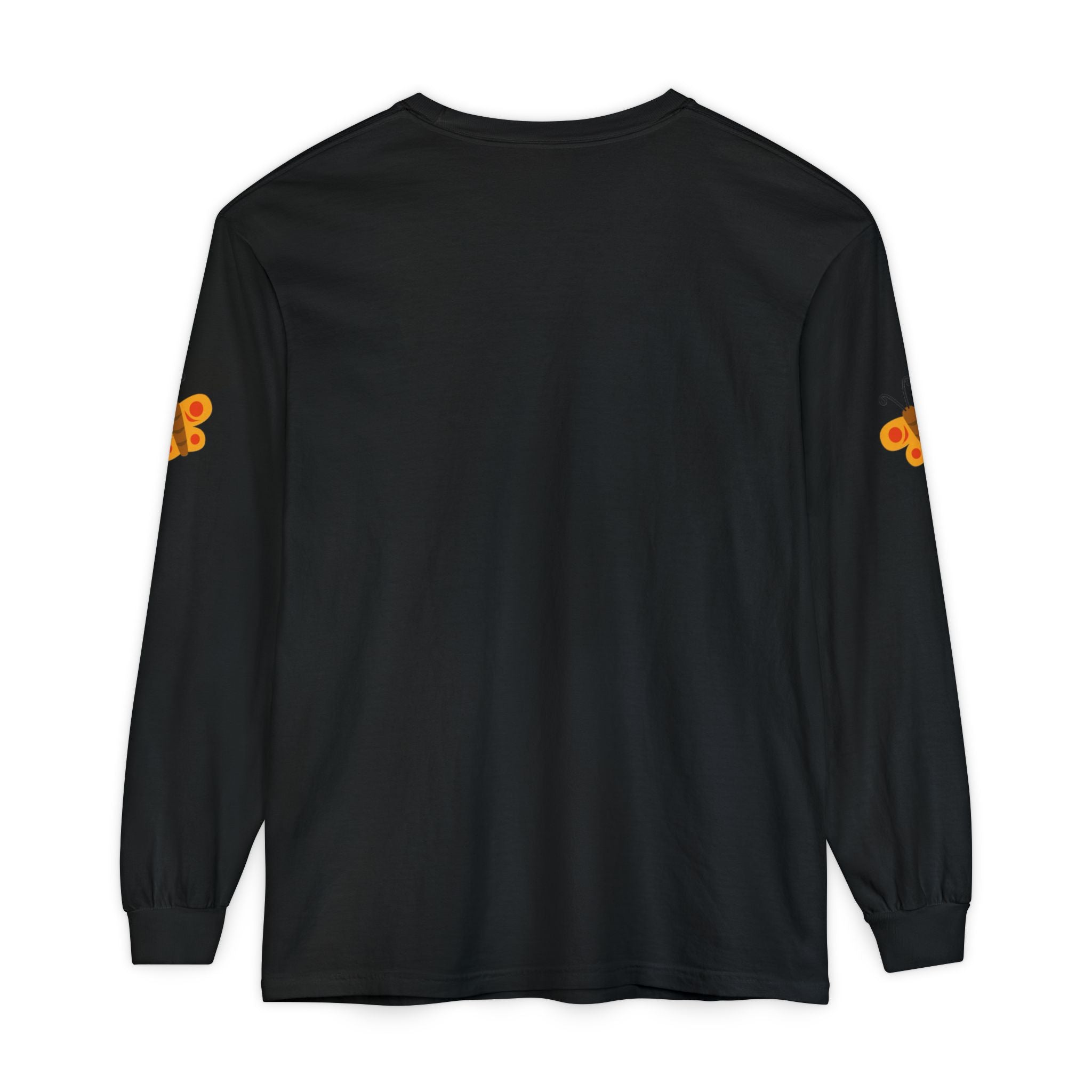 Teacher Student Conversation Youth Long Sleeve - graphic text detail close-up