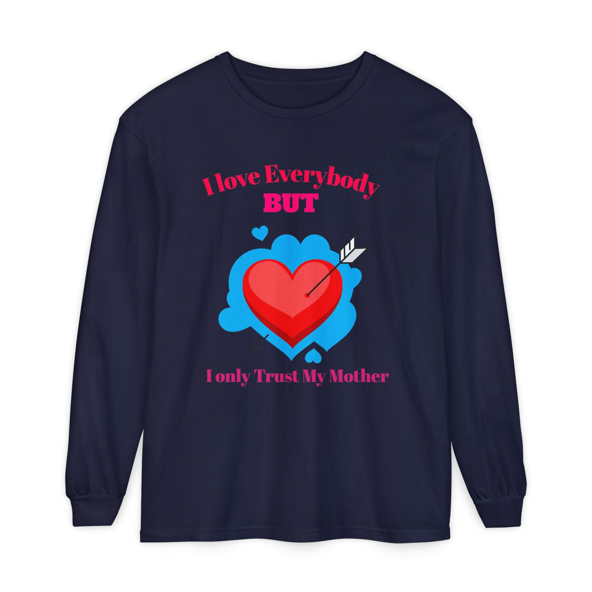 CULUSA Love Everybody Shirt - black colorway front view