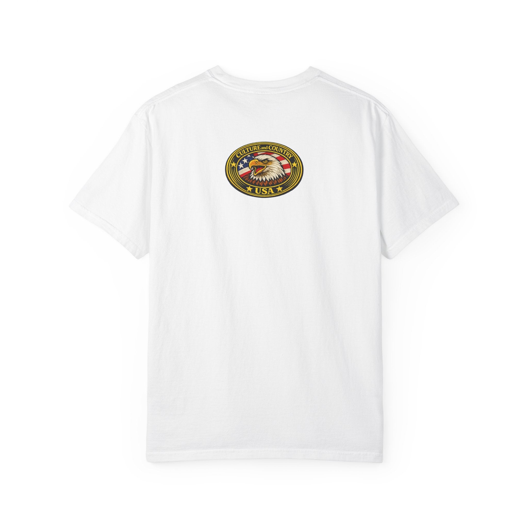 Eagle in Flight T-Shirt - navy colorway front view