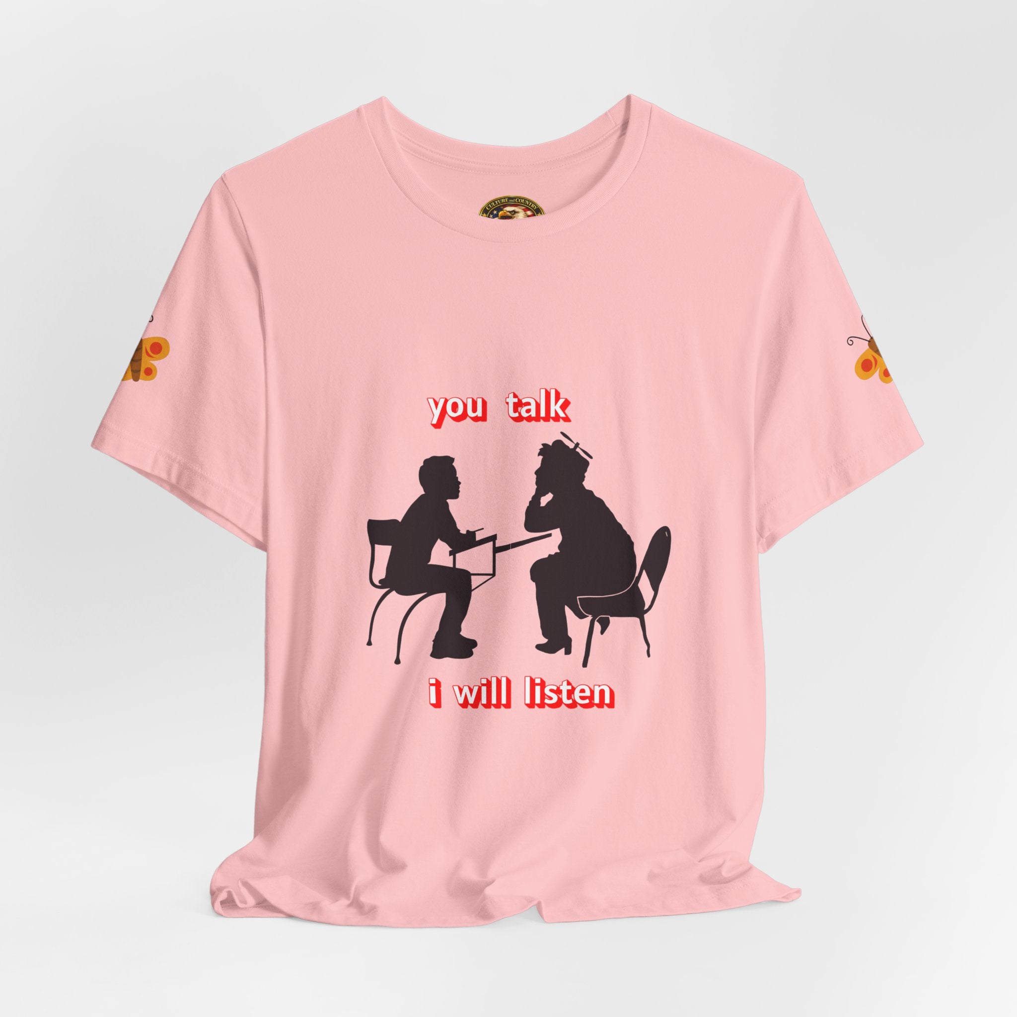 Teacher Student Conversation T-Shirt - lifestyle wear educator teacher style