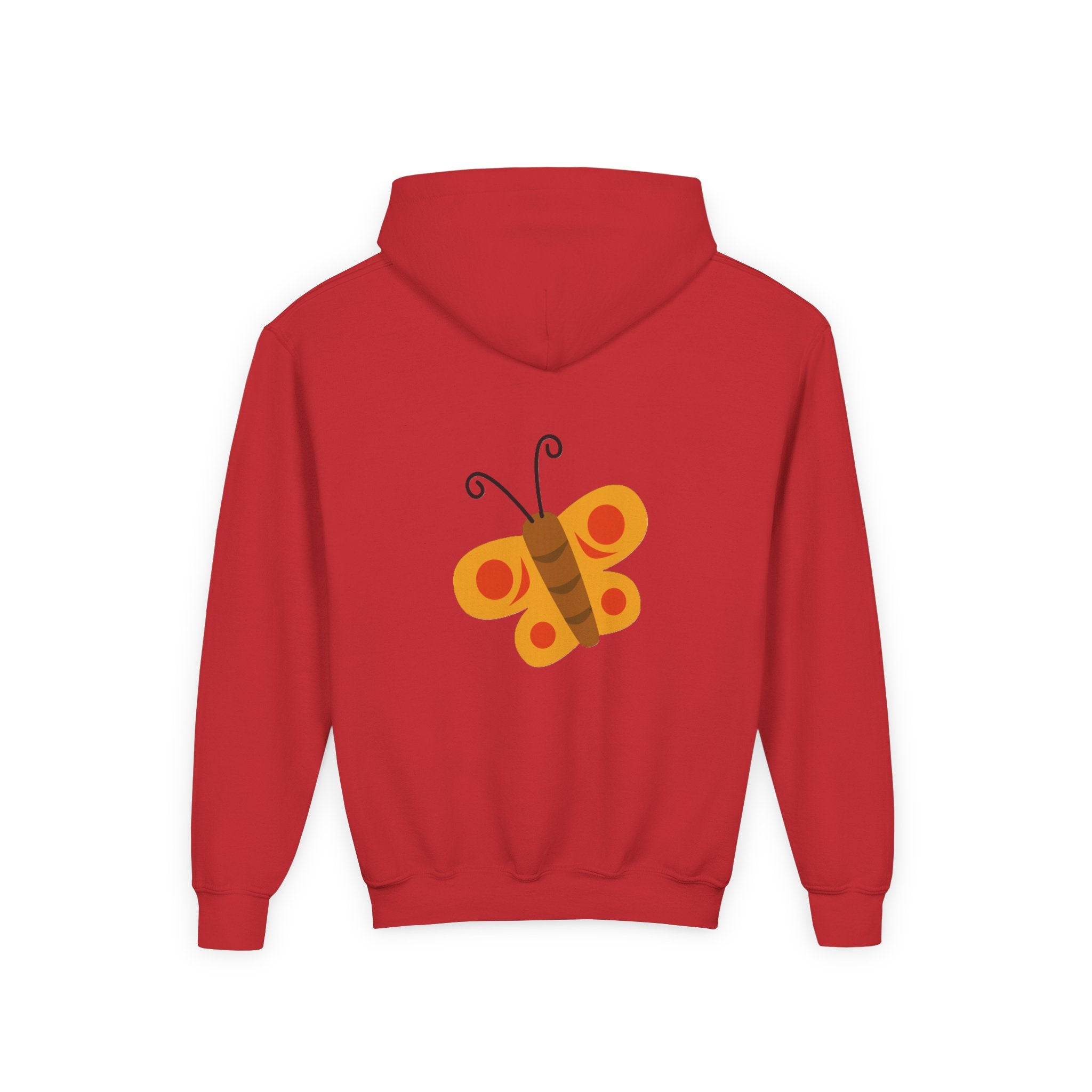 Can't Stop This Girl Youth Hoodie - basketball graphic detail close-up