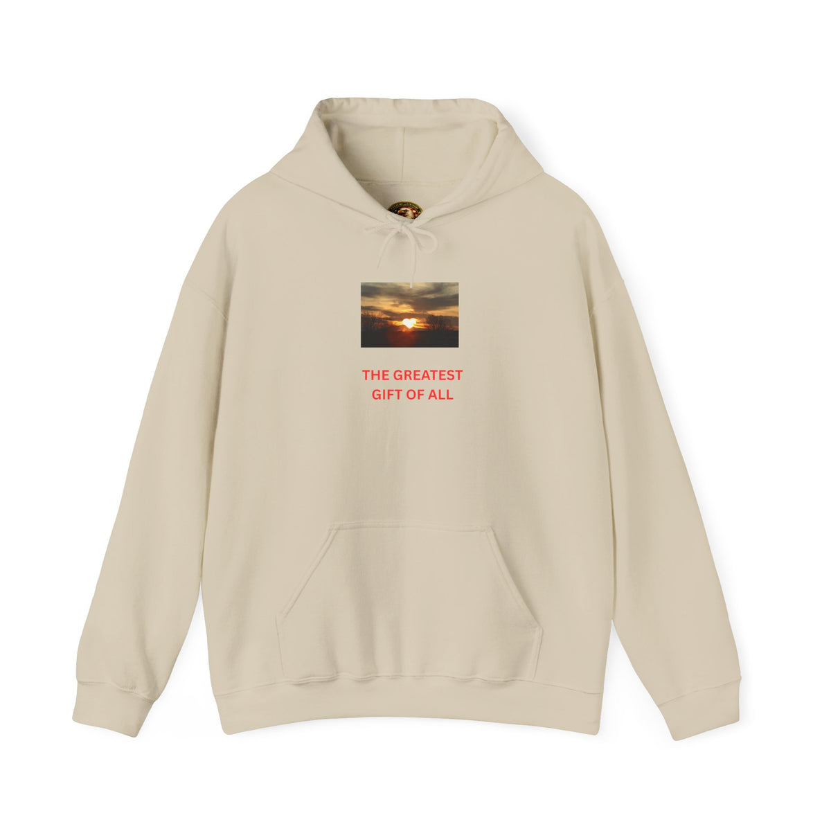 Sunset Heart Hoodie | The Greatest Gift of All