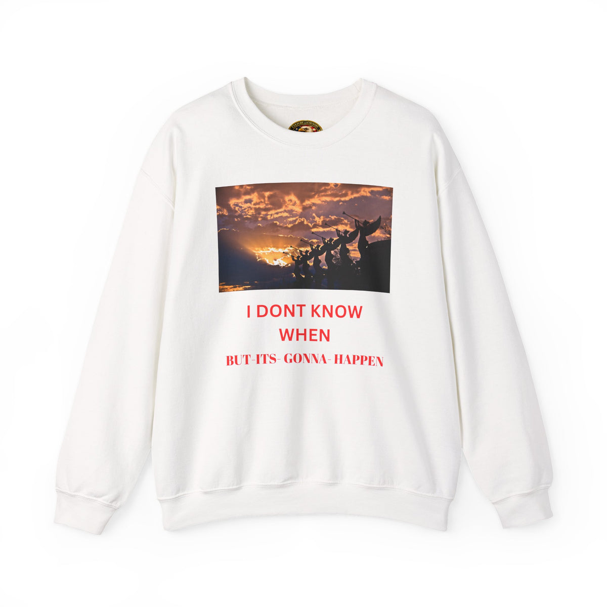 Sound the Trumpets Crewneck | The Coming of the King of Kings
