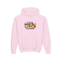 Diverse American Kids Youth Hoodie - white colorway front view